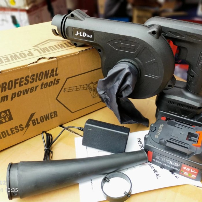 Cordless Hand Blower JLD Mesin Peniup Angin Baterai