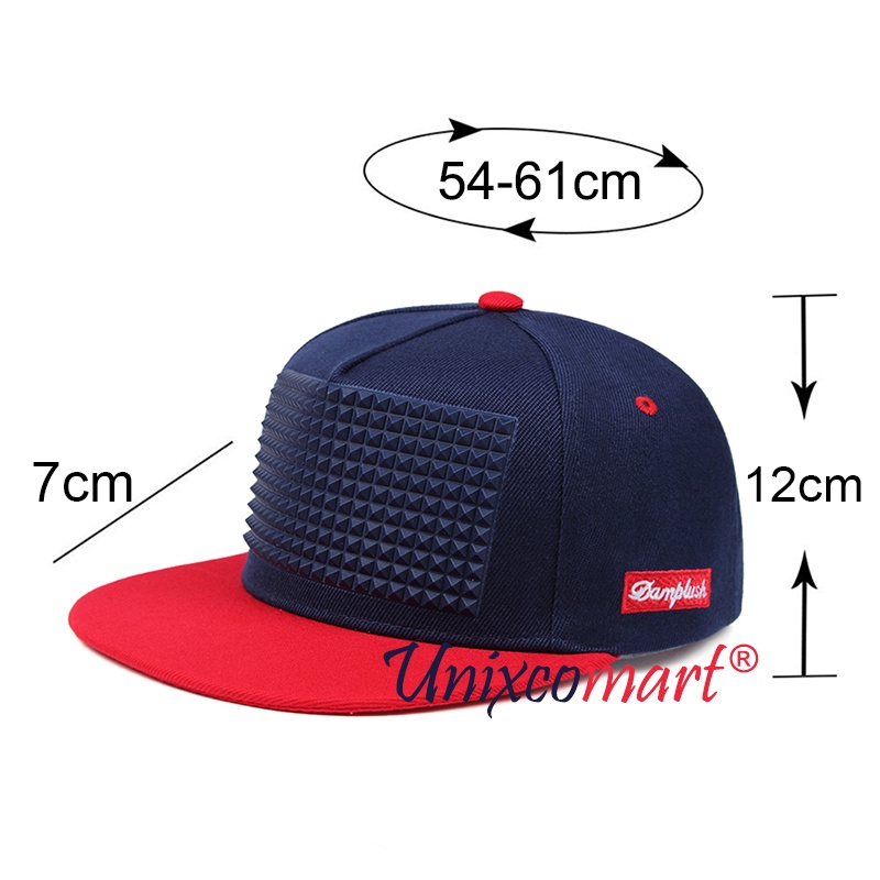 Topi Snapback PYRAMID 3D Baseball Hat Cap Casual Sport Dewasa