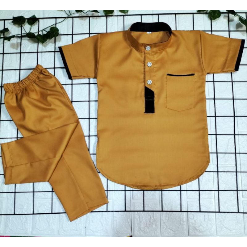 Setelan koko anak bahan toyobo