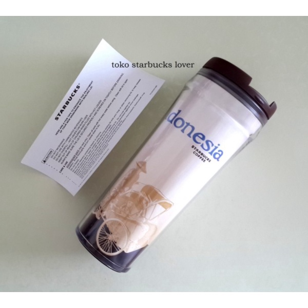 

Promo Starbucks Tumbler Tall versi Indonesia Becak Murah