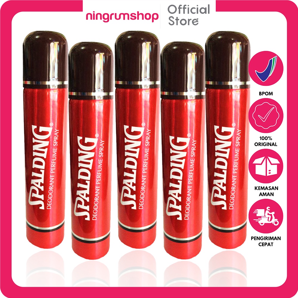Ningrumshop - SPALDING deo perfume spray  Parfum deodorant spray - 100ml  Pafum Pria Wangi Tahan Lam