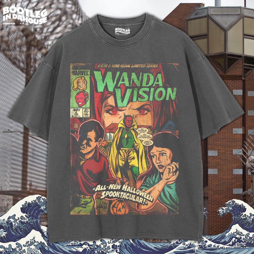 WANDA VISION Oversize T-shirt / Kaos Oversize WANDA VISION