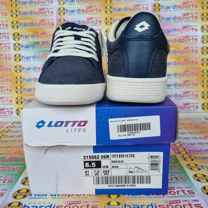 Sepatu Sneaker Pria Lotto 1973 EVO IV CVS Original