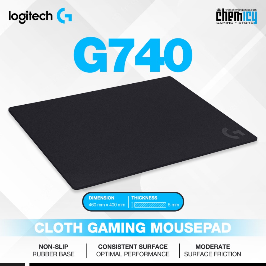 Logitech G740 Large Thick Cloth Gaming Mousepad