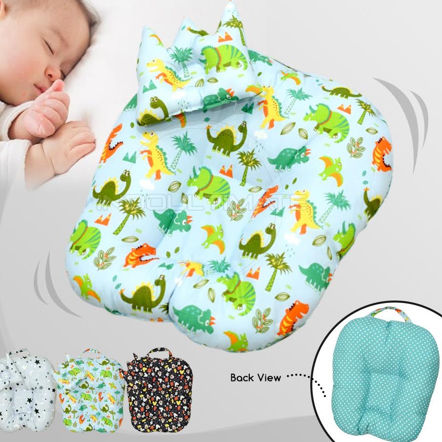 ➭ 2in1 Sofa Bayi Multifungsi FREE BANTAL MAHKOTA Kasur Bayi Jumbo Tempat Tidur Bayi Matras Bayi Baby