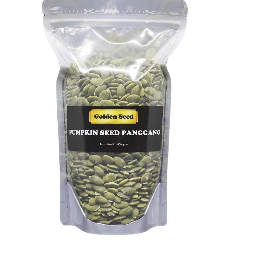 

➹ PUMPKIN SEED PANGGANG 400 GRAM PREMIUM - BIJI LABU ROASTED 400 GR ✵