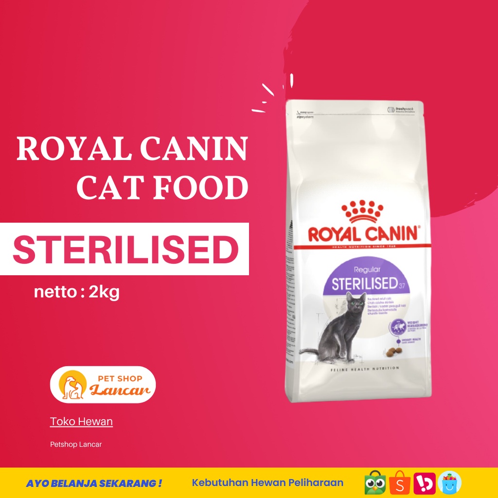 Royal Canin Sterilised Cat 2 Kg