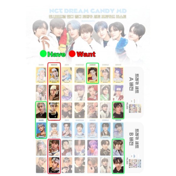 Trading Card NCT Dream Candy Jisung