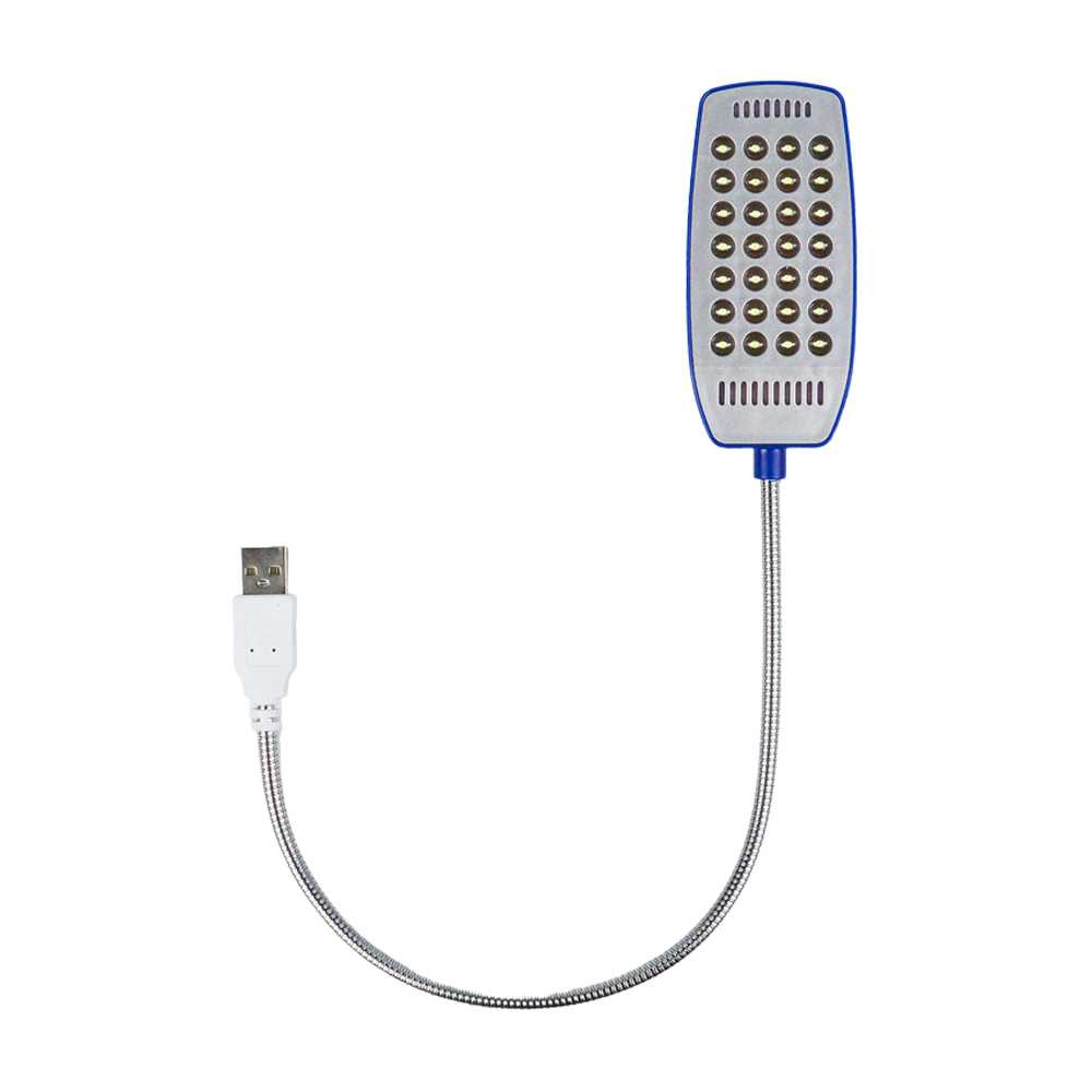 Lampu USB 28 LED Lampu Baca / Lampu Belajar / Lampu Kerja / Dengan Modul ON / OFF
