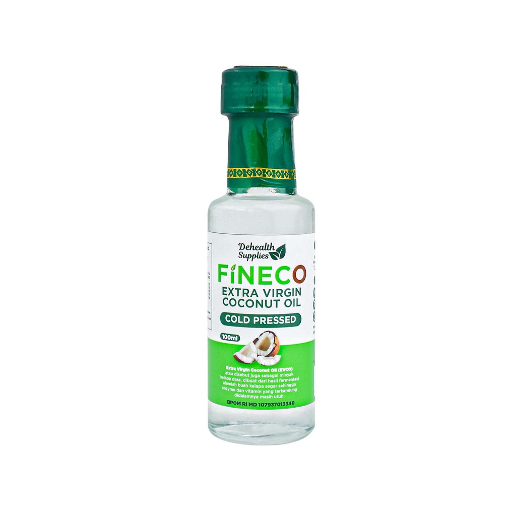 Dehealth Supplies Fineco Extra Virgin Coconut Oil 100 Ml