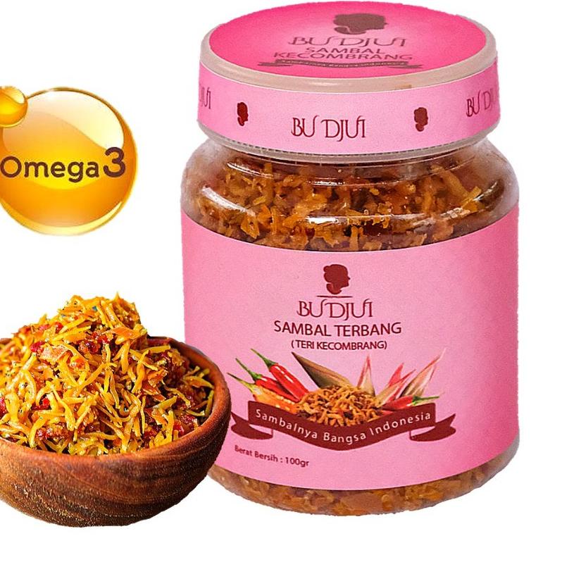 

۝ SAMBAL BU DJUI Crispy Terbang Teri Kecombrang ✾