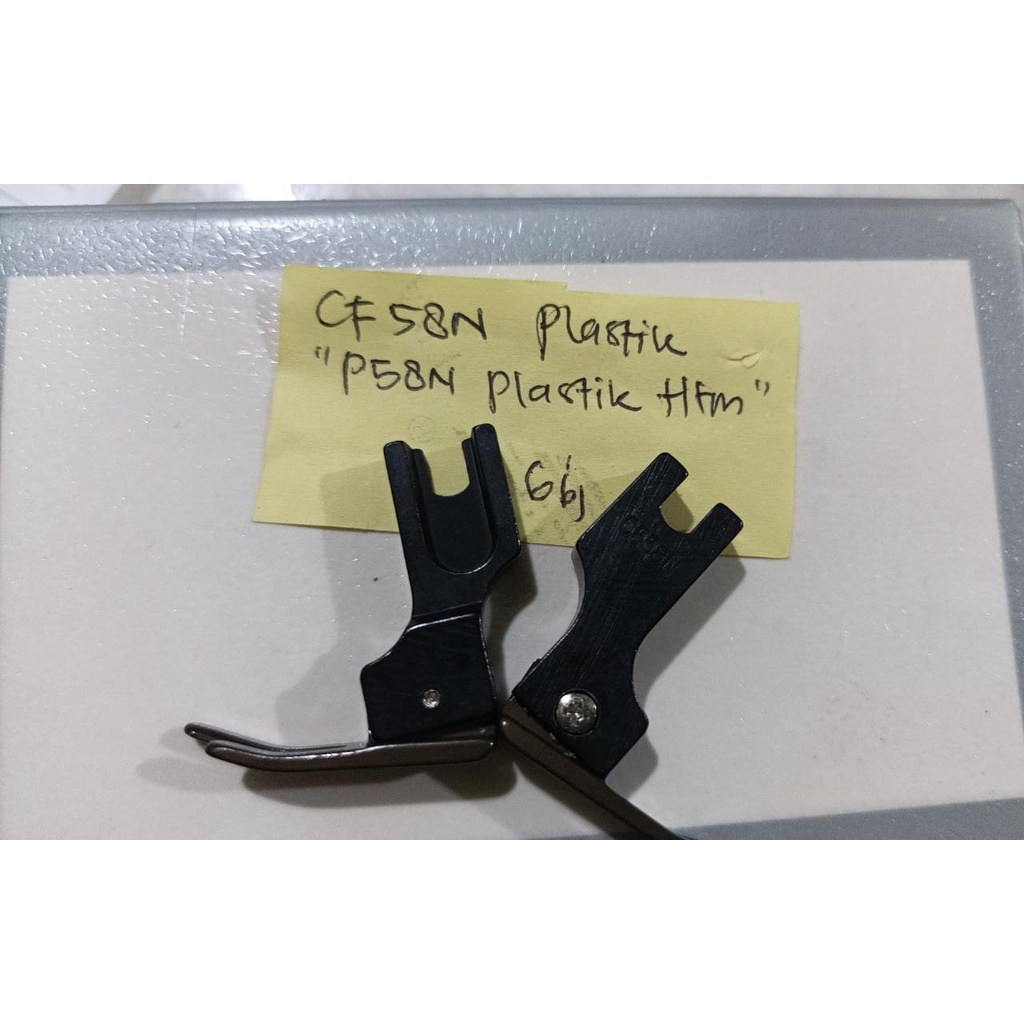 P58N Plastik Hitam Sepatu Mesin Jahit High Speed Industrial