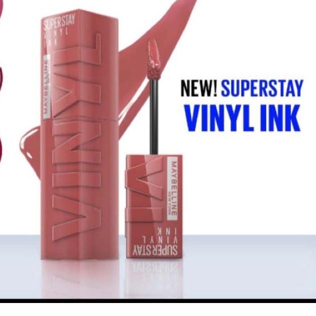 ➽ ❣️❣️✅  MAYBELLINE Superstay Vinyl Ink Lip Cream | Coy | Royal | Capricious Turki | Red Hot (USA), 
