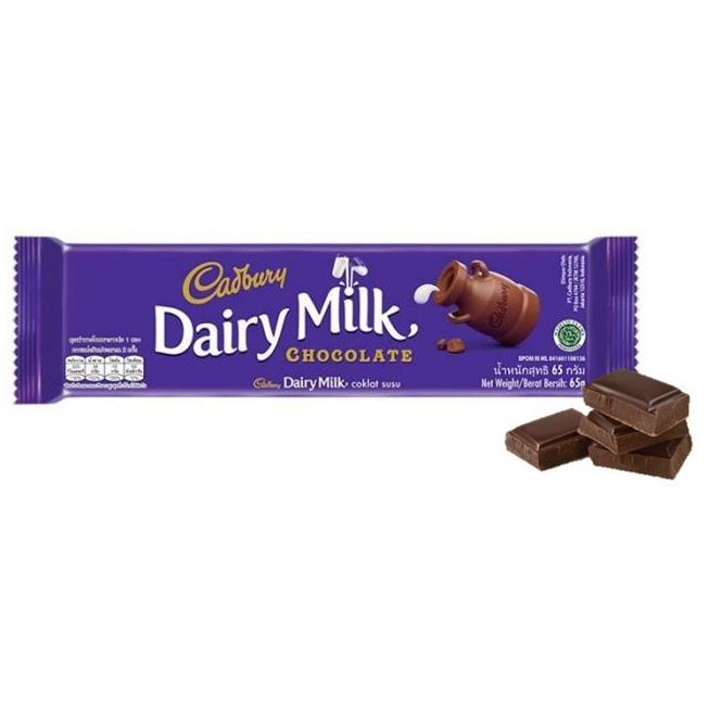 

Harga Promo Cadbury Dairy Milk Chocolate Original Regular 62g, coklat dengan susu untuk Camilan