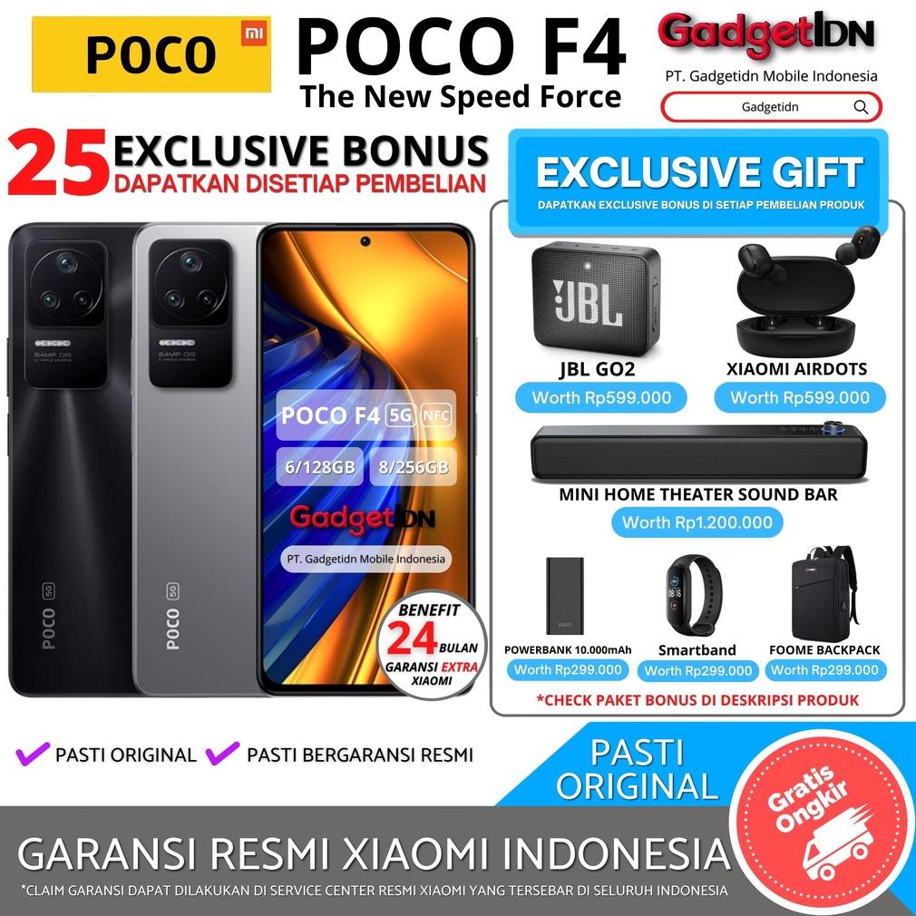 POCO F4 5G 8/256GB 6/128GB GARANSI RESMI XIAOMI