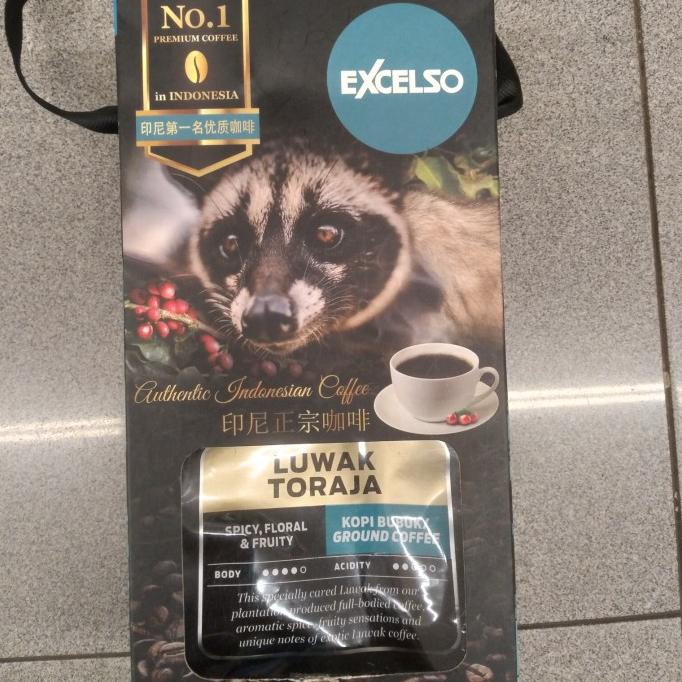 

Excelso Luwak Toraja Bubuk 200Gr