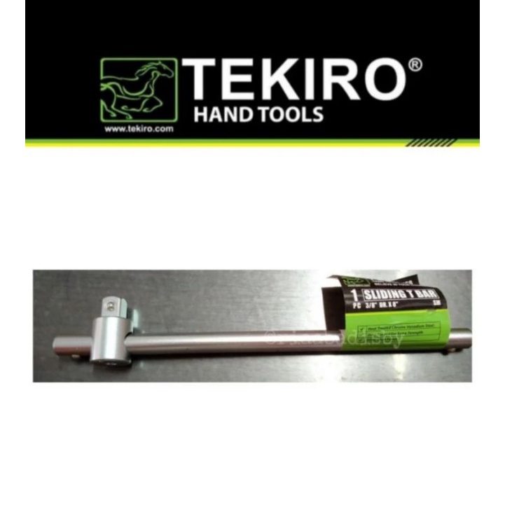 Tekiro gagang sock T 3/8&quot; x 8&quot; / sliding T bar 3/8 x 8 inch