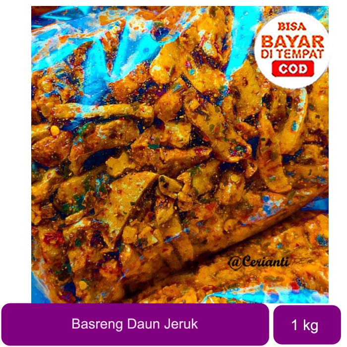 

1KG BASRENG BASO GORENG DAUN JERUK PEDAS / BASRENG ORIGINAL_Cerianti