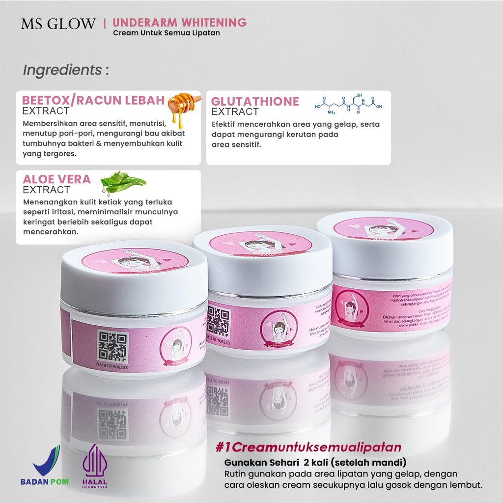 MS Glow Under Arm Whitening Original