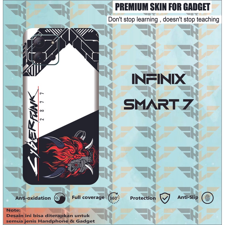 GARSKIN HANDPHONE 2PCS INFINIX SMART 7 CYBERPUNK