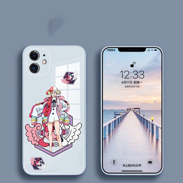 VO One Piece Case Luffy Zoro Chopper Uta Compatible With VIVO Y21 Y12 Y20 Y15s Y01 Y51 Y75 Y91 Y93 Y95 Y35 Y22 Y02