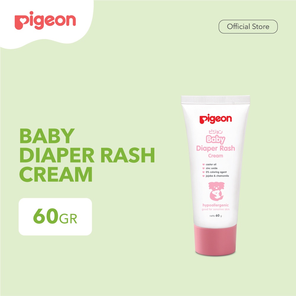 Pigeon Baby Cream Diaper Rash 60gr / Cream Ruam Popok Bayi