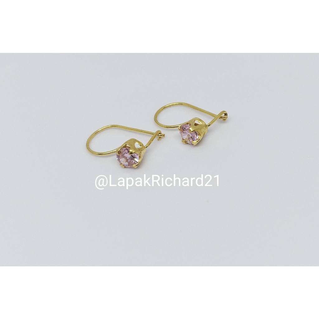 Anting emas muda anting desy permata 1/2gram