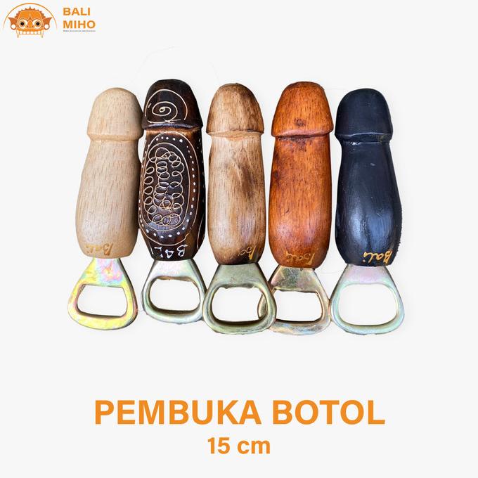 Pembuka Botol Lolok - Botol Opener Bali - Pembuka Kaleng - Kerajinan