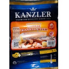 

Kanzler sosis sapi cheese frankfurter 360 gram