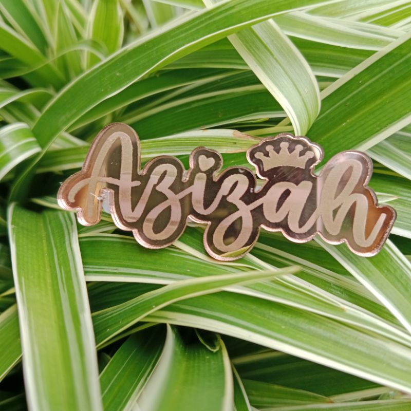 Bros fenomenal elegan/bros akrilik gold murah/bros cantik/bros jilbab