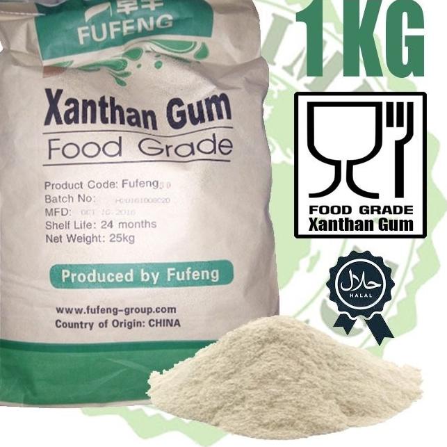 

™ XANTHAN GUM Food Grade (Xanthan Gum,Xantan Gum,Xantham) 1kg ✈