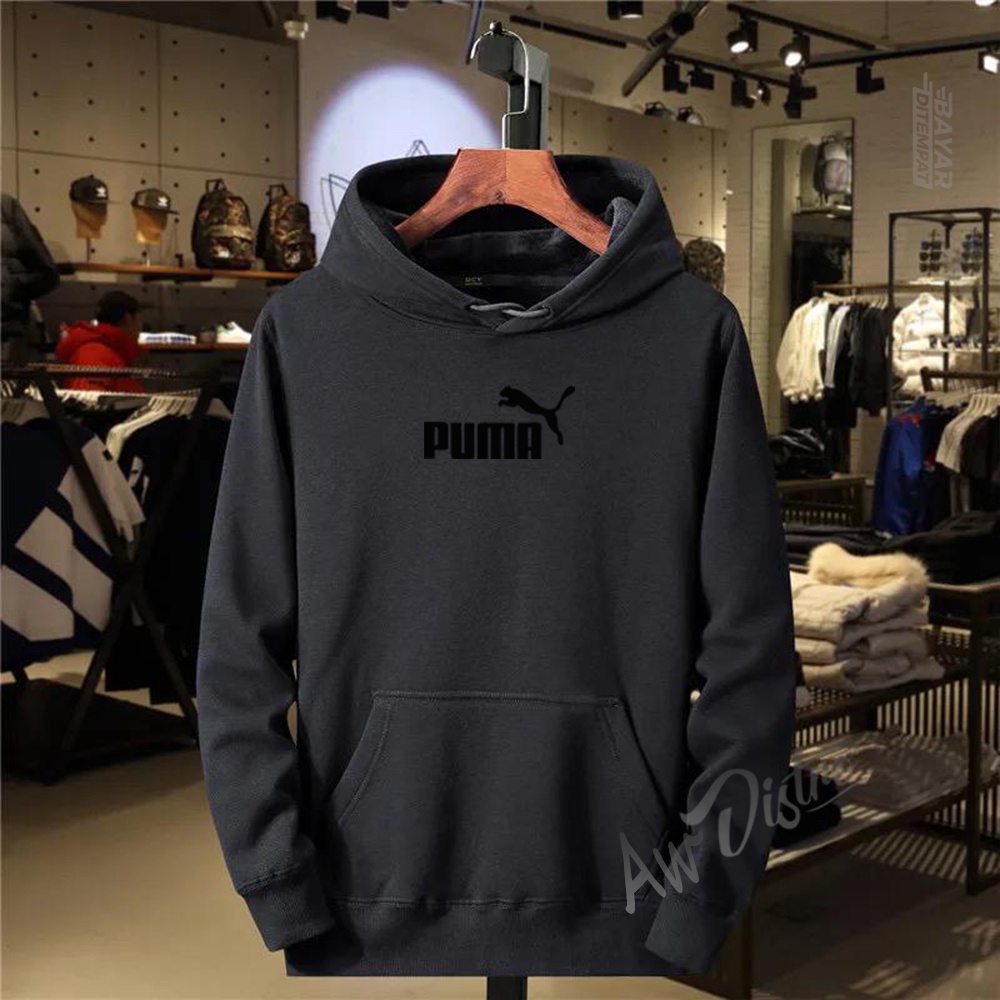 COD Hoodie Distro PM Text Hitam Premium Quality Sweater Tulisan Jaket Cewek/ Cowok Kata-Kata Hoodie Sablon