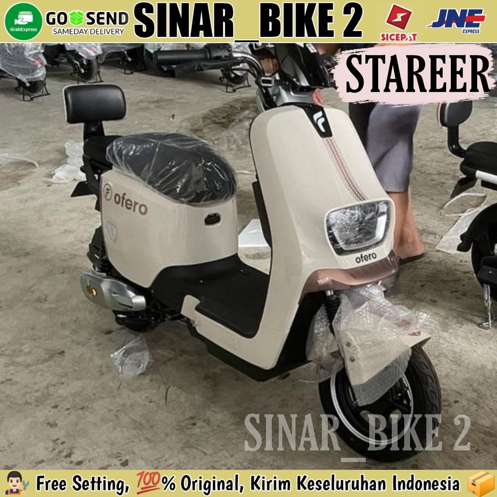 Sepeda Motor Listrik OFERO STAREER 500 Watt Electric E Bike