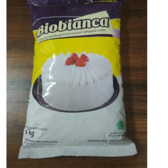 

♗ Biobianca whipped cream @1kg ♙