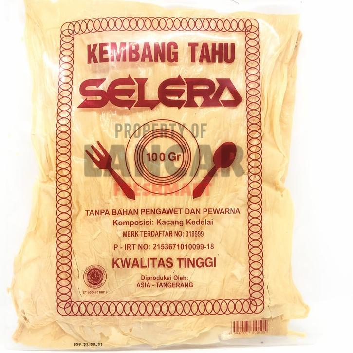 

Terlaris KEMBANG TAHU SELERA CAP SENDOK GARPU 100GR