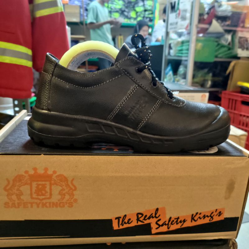SEPATU SAFETY KINGS 800X / Sepatu Pria Kulit asli/ Sepatu Kerja Safety king Original