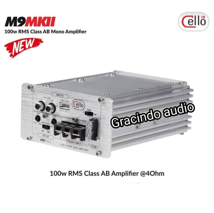 Terlaris Power Amplifier Monoblok Cello M9 Mkll