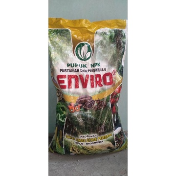 Pupuk NPK enviro  17-14-12 +sulfur.MgaO.CaO harga per 1 kg