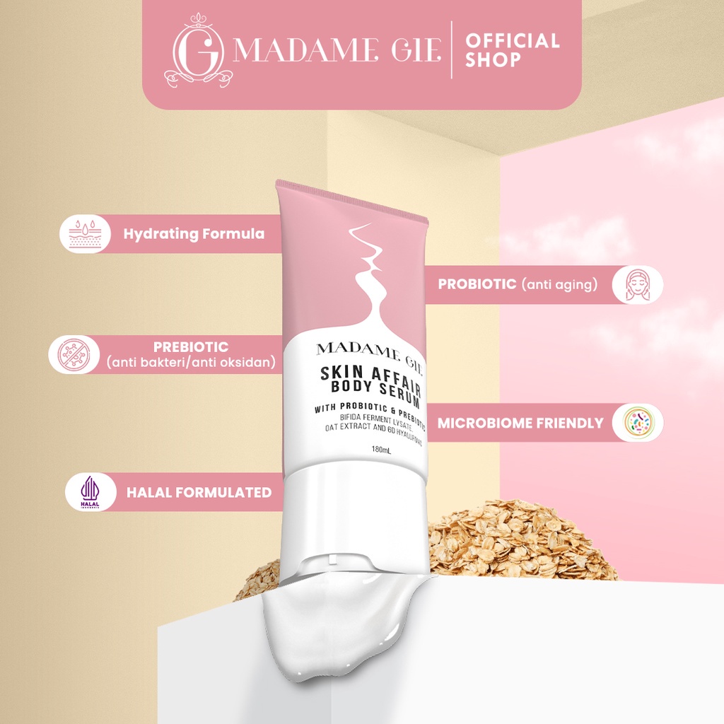 LIZBEAUTY -  Madame Skin Affair Body Serum - Skin Booster Hydrating &amp; Calming Your Skin