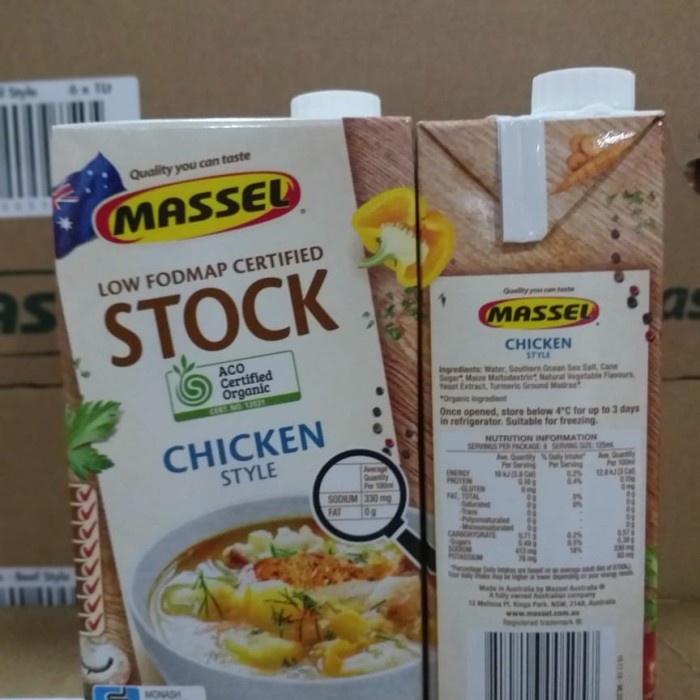 

massel stock chicken style 1L kaldu rasa ayam product of australia