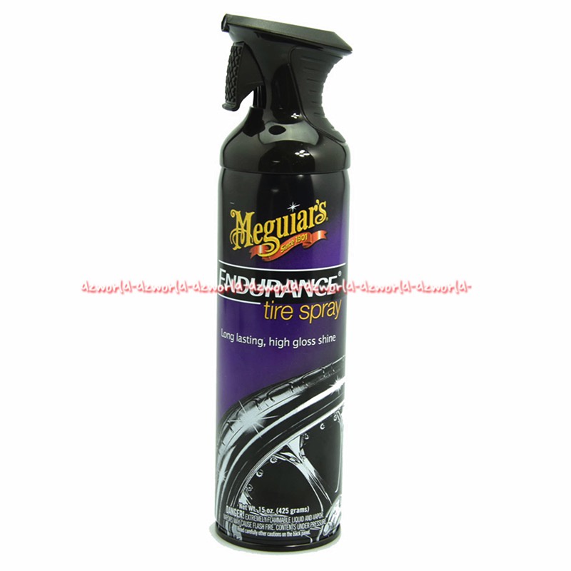 Meguair's Endurance Tire Spray 425ml Long Lasting Spray Meguaiars Semprot Sprai Membersihkan Ban Kendaraan Mobil Motor Endurance Tire Dressing