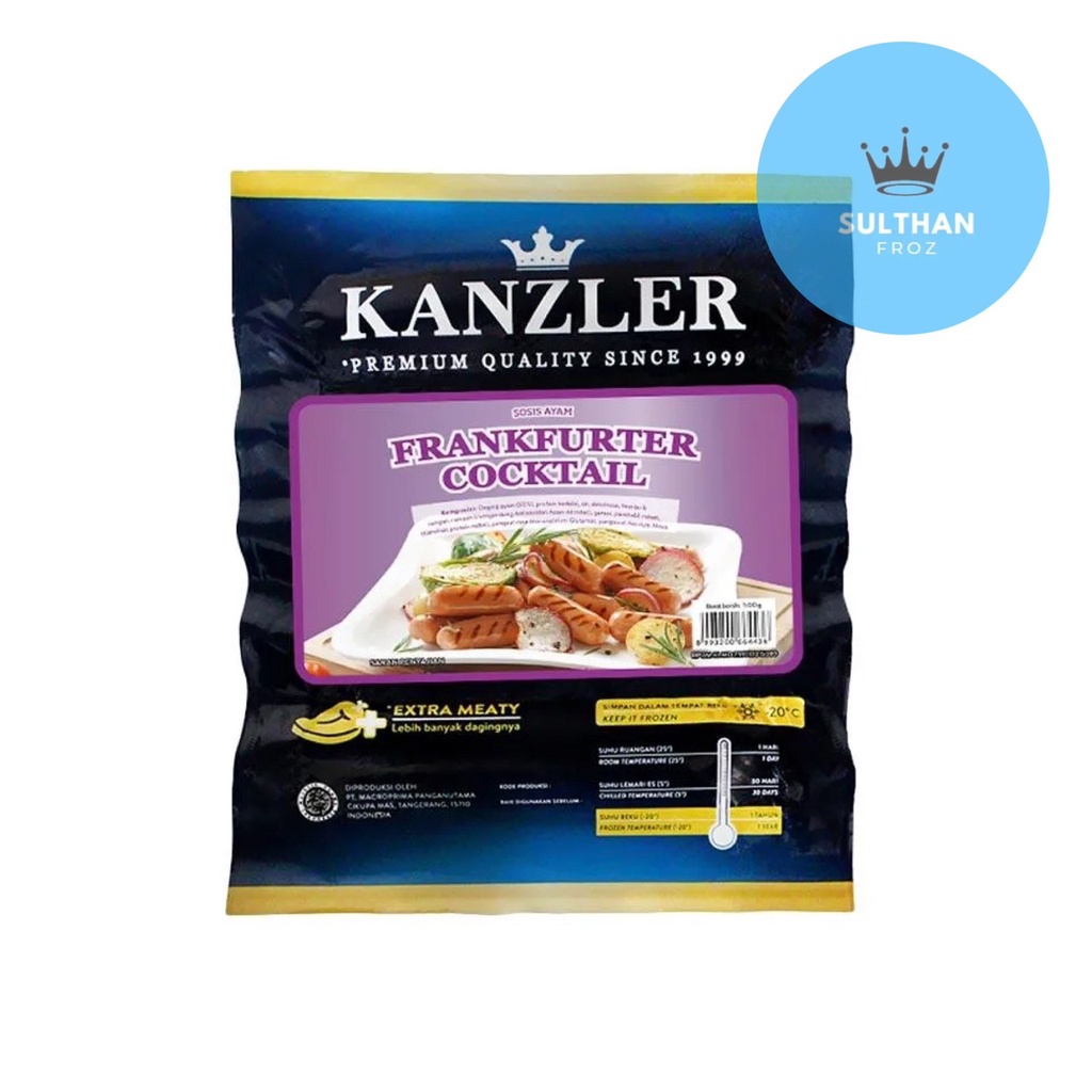 

KANZLER FRANKFURTER COCKTAIL 500GR