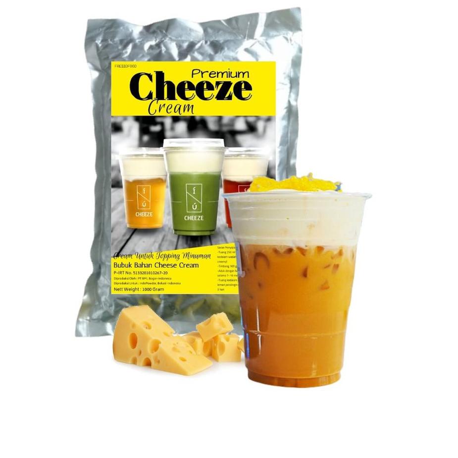 

☟ PREMIUM Cheese cream 1Kg / Cheese tea cream 1Kg / Cream cheese / Cheese foam / Cheese tea foam ❆