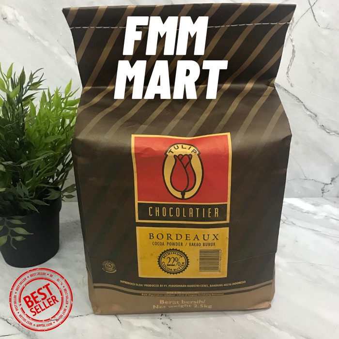 

Tulip Bordeaux Cocoa Powder - 2500Gr / 2.5KG