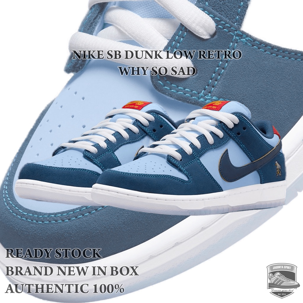 Nike SB Dunk Low Why So Sad 100% Original