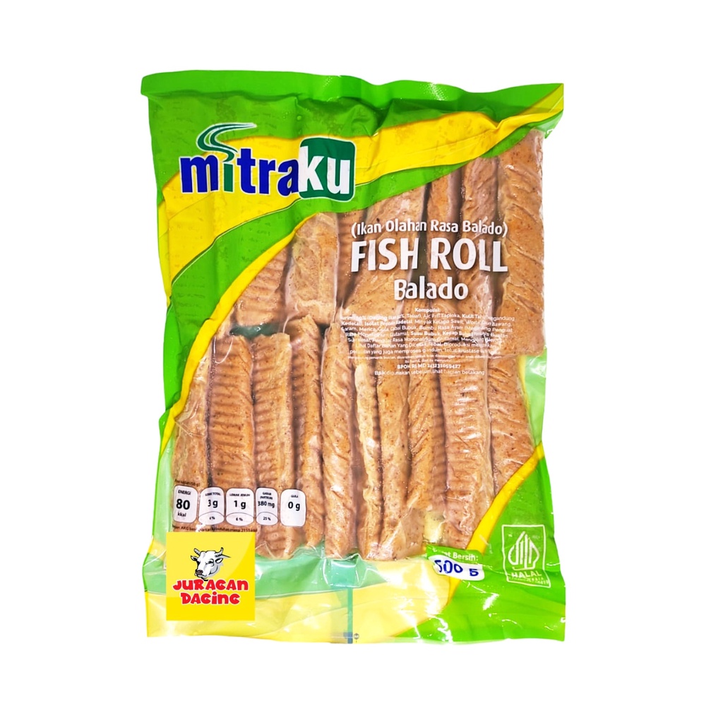 

Mitraku Fish Roll Balado 500gr