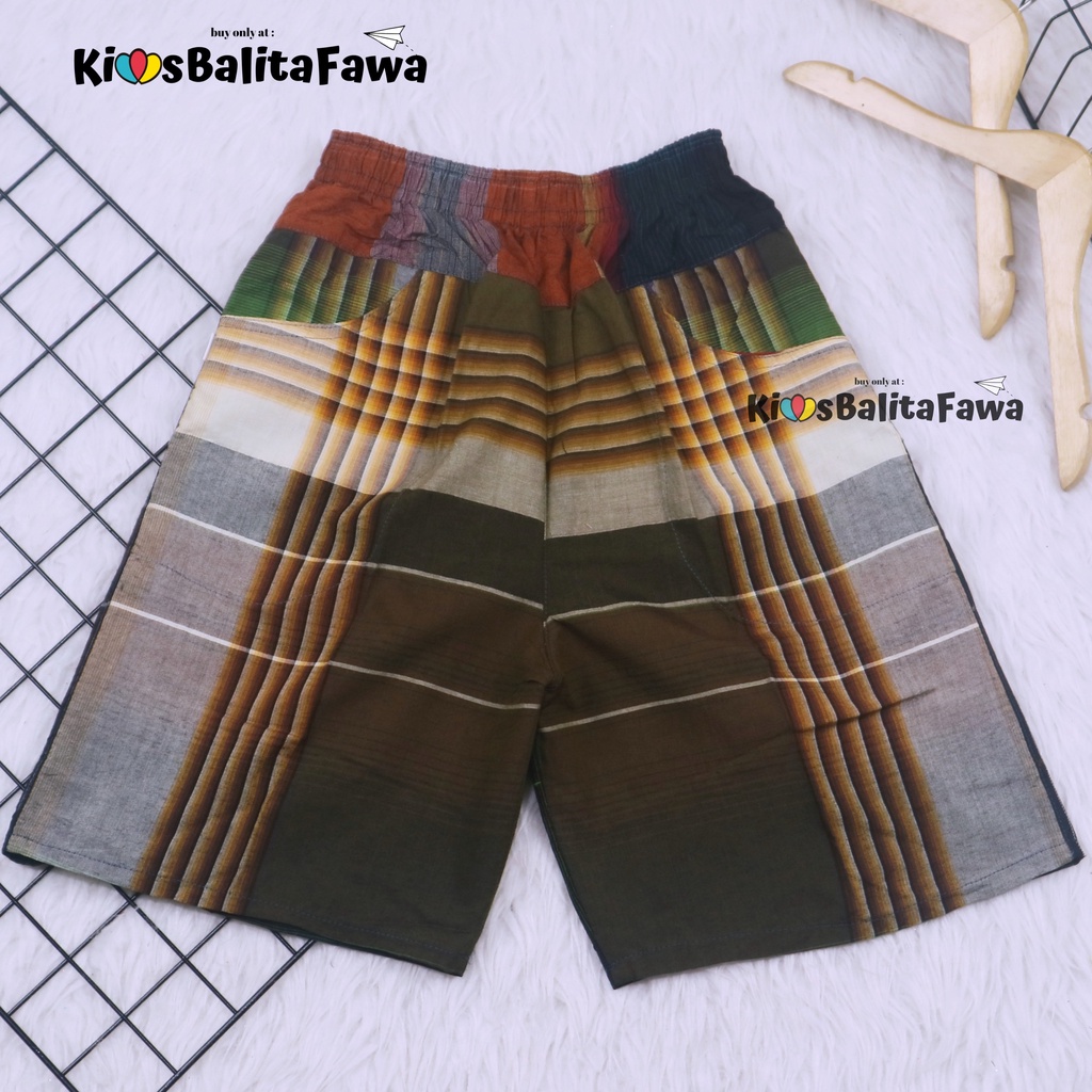 Celana Hawai Square uk 2-10 Tahun / Celana Harian Boxer Murah Anak Tanggung Bawahan Pants Babycinnamon