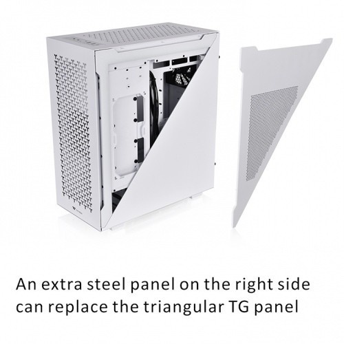 Casing Thermaltake Divider 500 TG Air White Snow Mid Tower Chassis