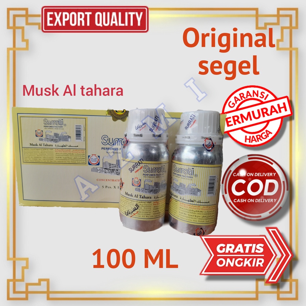 PROMO Misk Thaharah - Misk Thoharoh 100% ORIGINAL 100ml / Wewangian Miss V / Minyak Wangi 100 ml