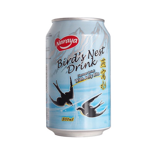 

Naraya Minuman Sarang Burung 300ml| Naraya Minuman Kaleng| Bird's Nest Minuman Kaleng Naraya| Minuman Kaleng Grass Jelly Naraya